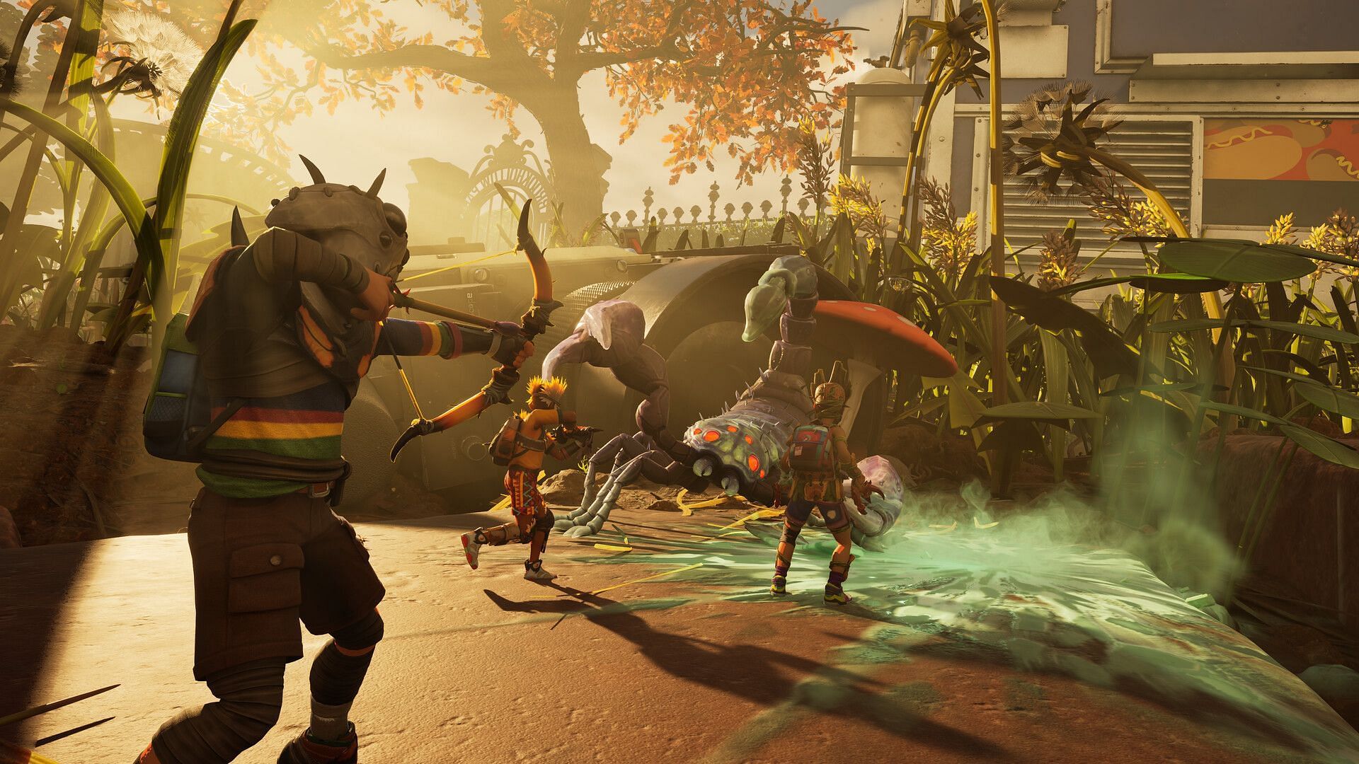 Grounded 2 is set in another suburban green pasture, but with more claws and fangs (Image via Obsidian Entertainment)